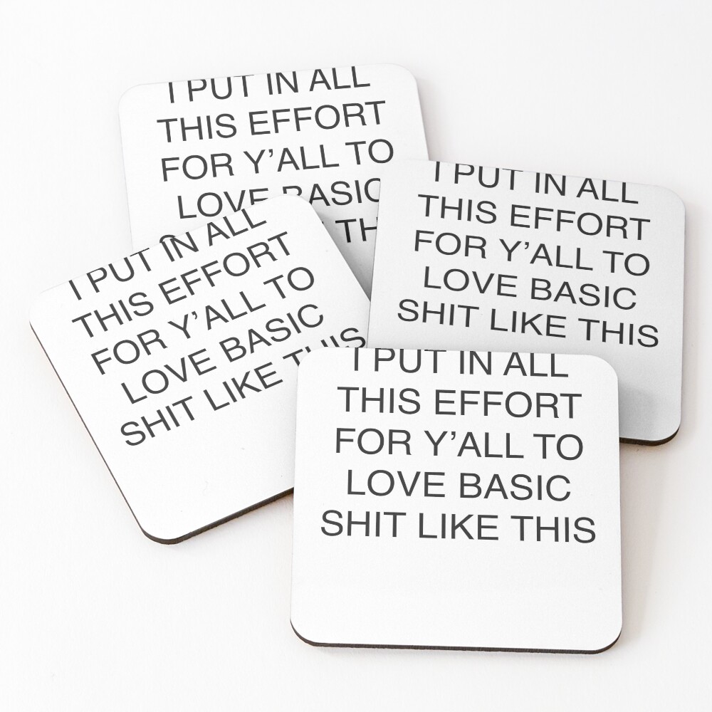 Item preview, Coasters (Set of 4) designed and sold by EFBytes.