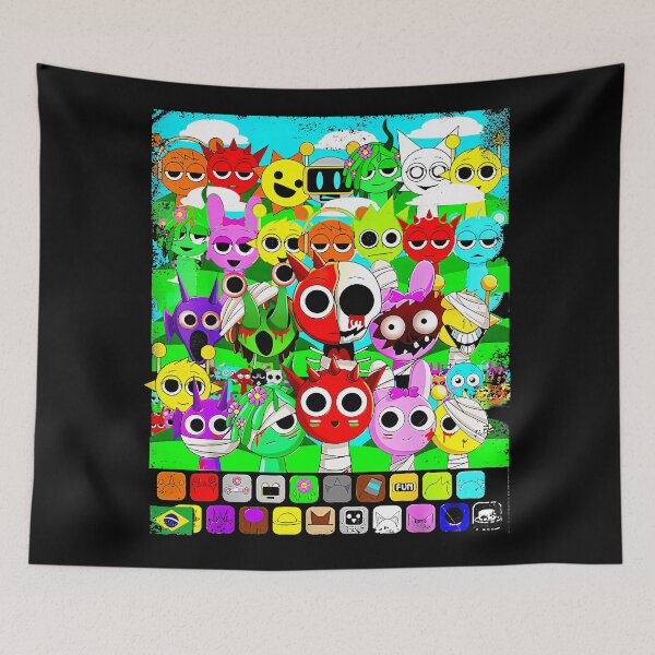 Item preview, Incredibox Sprunki For Kids  designed and sold by TreArtiveMinde.
