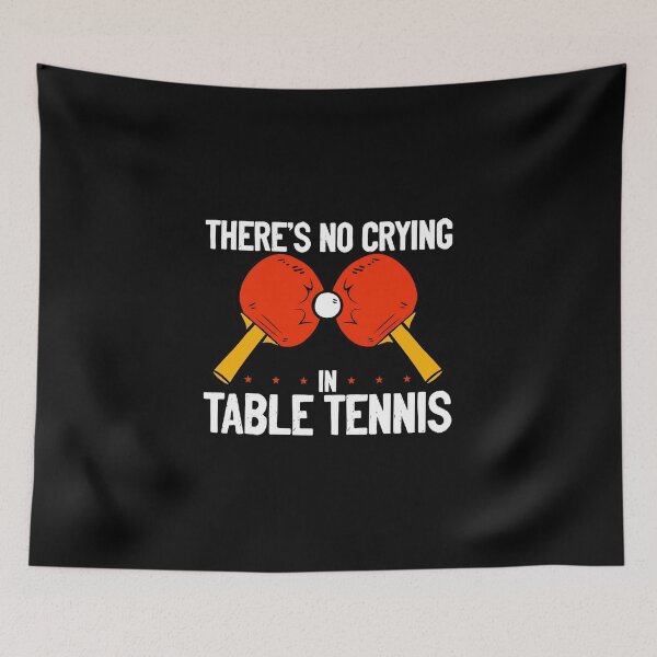 Item preview, No Crying In Table Tennis designed and sold by miaa-artistshop.