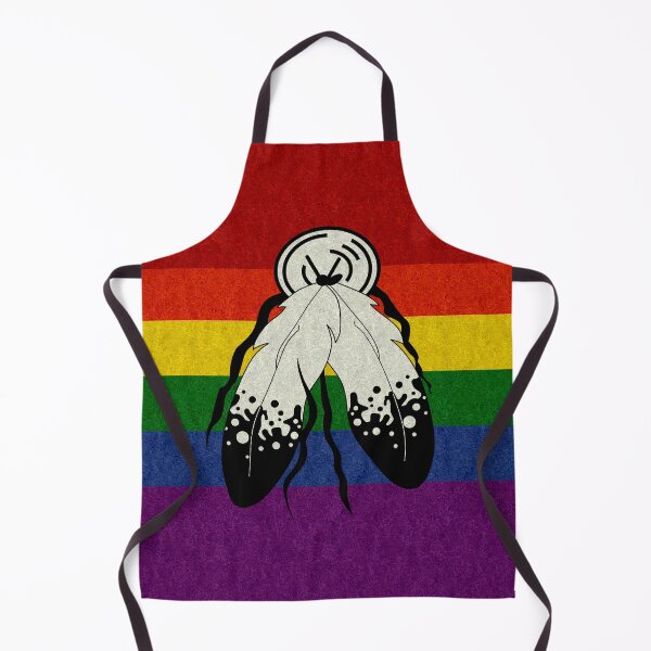 Item preview, Two-Spirited Pride Flag Colored Background Design designed and sold by LiveLoudGraphic.