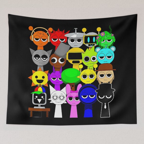 Item preview, Incredibox Sprunki Funny  designed and sold by TreArtiveMinde.
