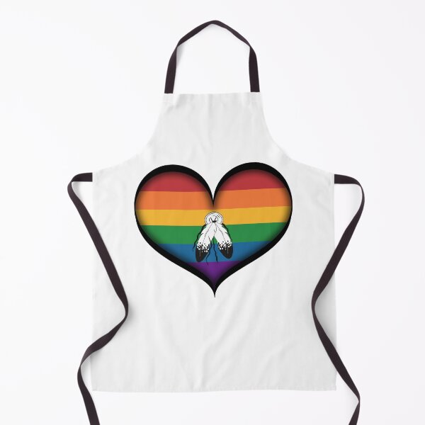 Item preview, Large Vector Heart in Two Spirit Pride Flag designed and sold by LiveLoudGraphic.