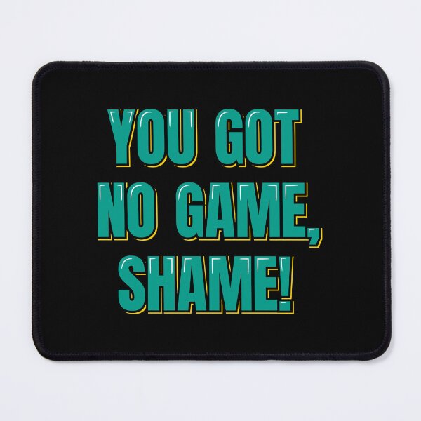 Item preview, No Game Shame Tennis Quote designed and sold by miaa-artistshop.
