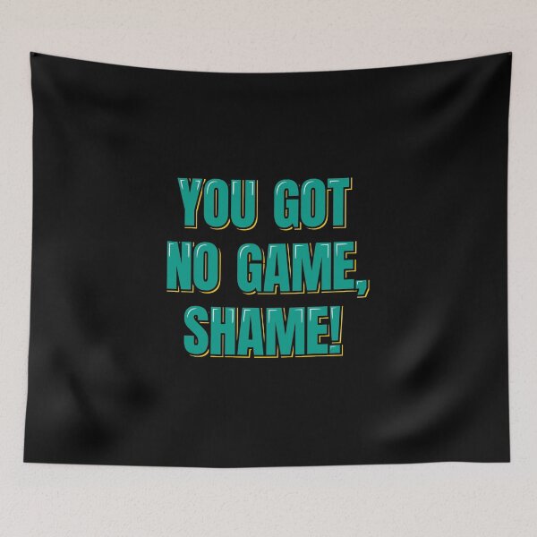 Item preview, No Game Shame Tennis Quote designed and sold by miaa-artistshop.