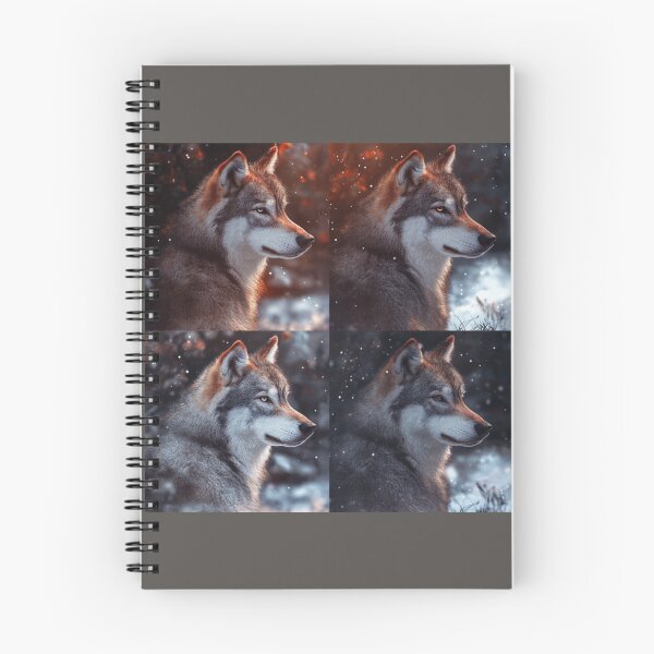 Item preview, Four Beautiful Wolves designed and sold by SkyBridgePRJ.