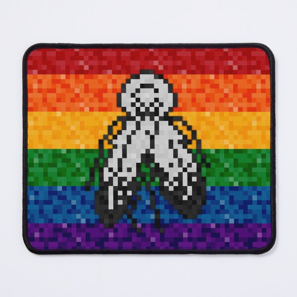 Item preview, Two-Spirited Pride Pixel Flag Repeating Background designed and sold by LiveLoudGraphic.
