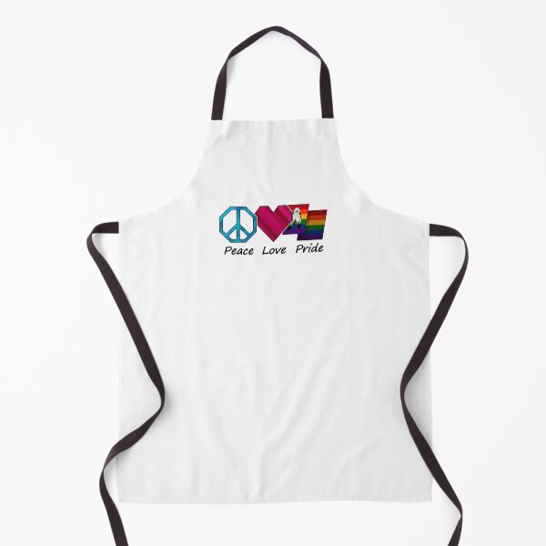 Item preview, Peace, Love, and Pride design in Two-Spirited pride flag colors designed and sold by LiveLoudGraphic.
