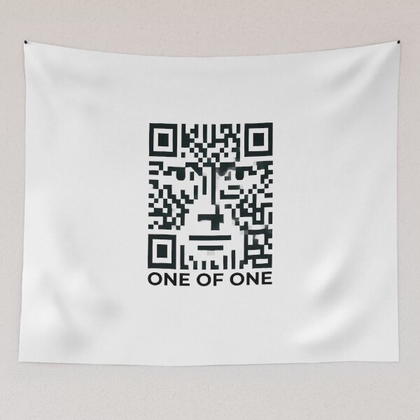 Item preview, One of One – QR unique designed and sold by ReMindByJVictor.