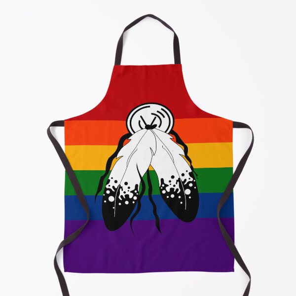 Item preview, Seamless Repeating Two-Spirited Pride Flag Pattern designed and sold by LiveLoudGraphic.