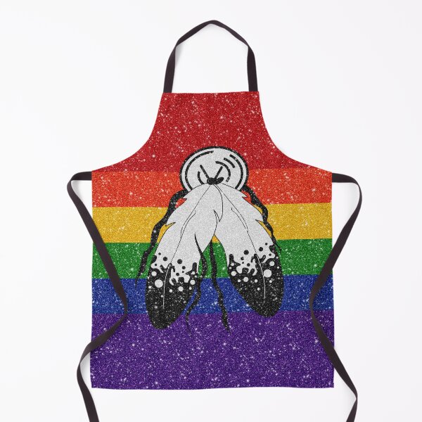 Item preview, Faux Glitter Two-Spirited Pride Flag Background designed and sold by LiveLoudGraphic.
