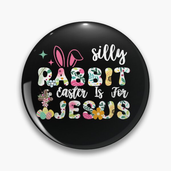 Item preview, Silly Rabbit Easter Is For Jesus - Cute Bunny Christian Faith designed and sold by ZACK ART.