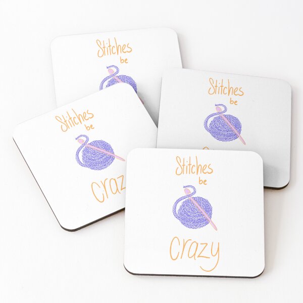 Item preview, Stitches be crazy designed and sold by avellis illustrations.