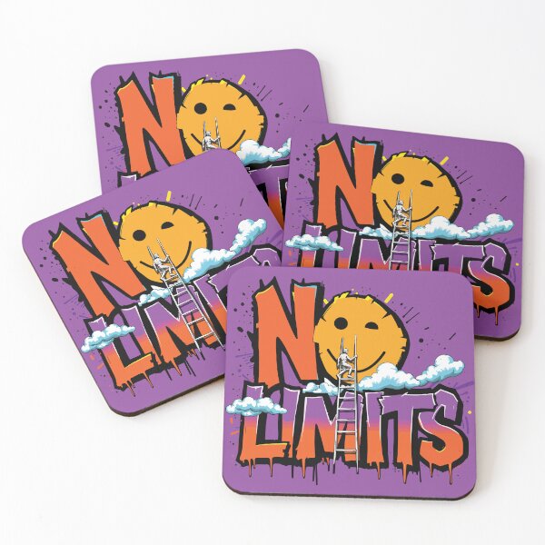 Item preview, No Limits Graffiti Art: Urban Motivational Streetwear Design designed and sold by Yehia-Massoud.