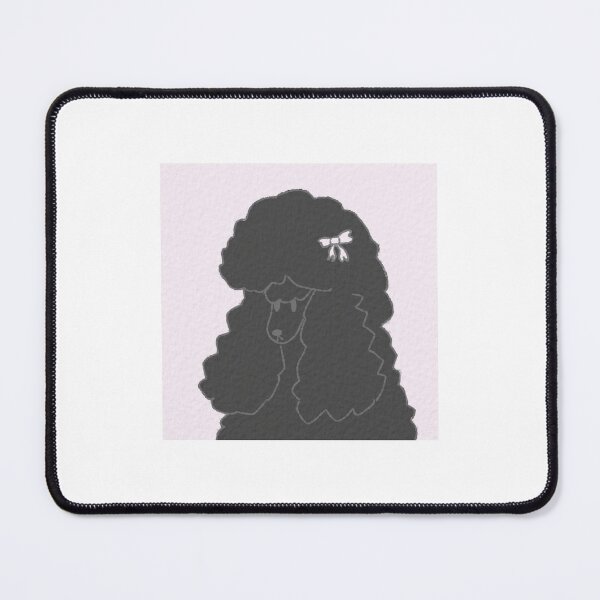 Item preview, Coquette Black Poodle Continental Sticker designed and sold by PippyPoodles.
