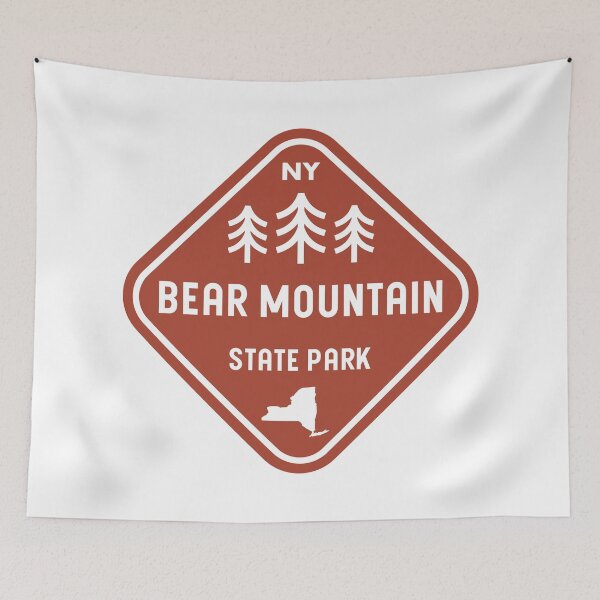 Item preview, Bear Mountain State Park New York Rhombus designed and sold by bivenart.