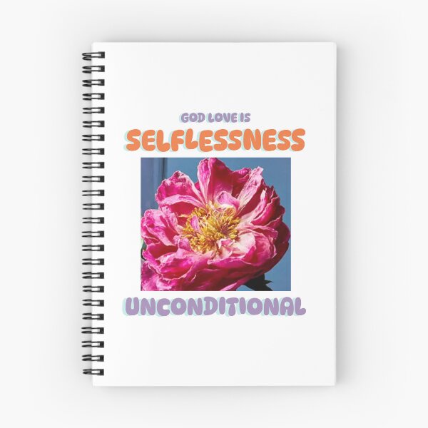 Item preview, GOD LOVE IS SELFLESSNESS UNCONDITIONAL FLOWER  designed and sold by Shelbineshop.