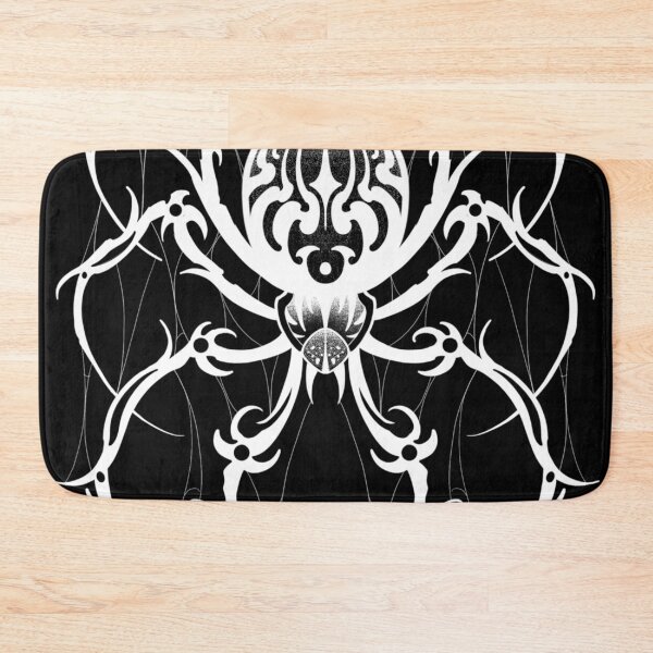 Item preview, Dark neotribal white spider designed and sold by 7Delamancha.