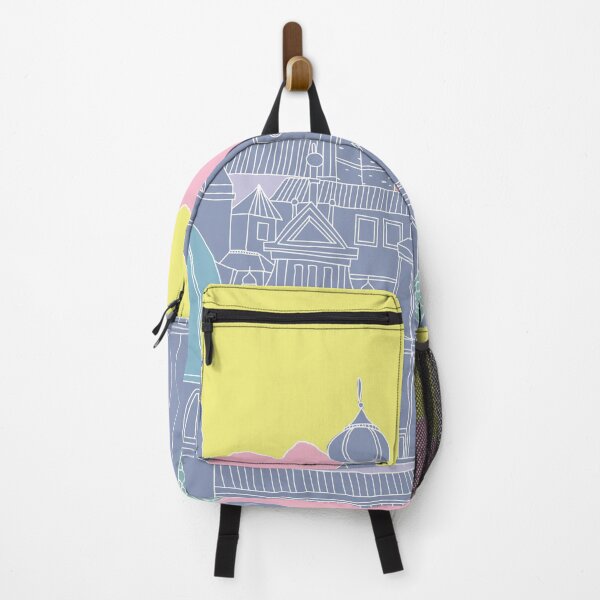 Item preview, Pastel Skyline – European Cathedral Line Art designed and sold by dearjunie.