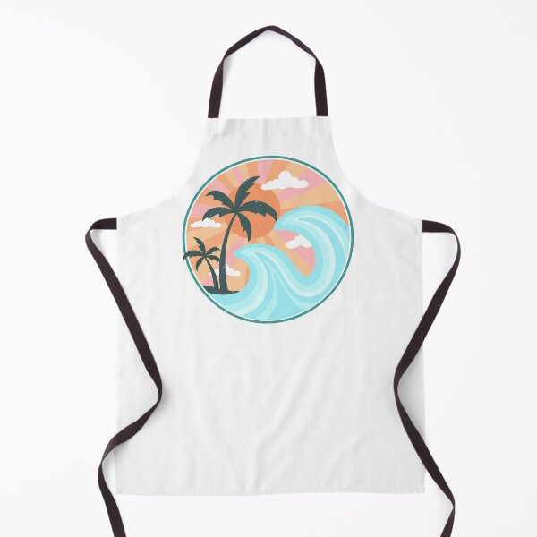 Item preview, Palm Trees and Waves Tropical designed and sold by SkiesOfBlue5150.