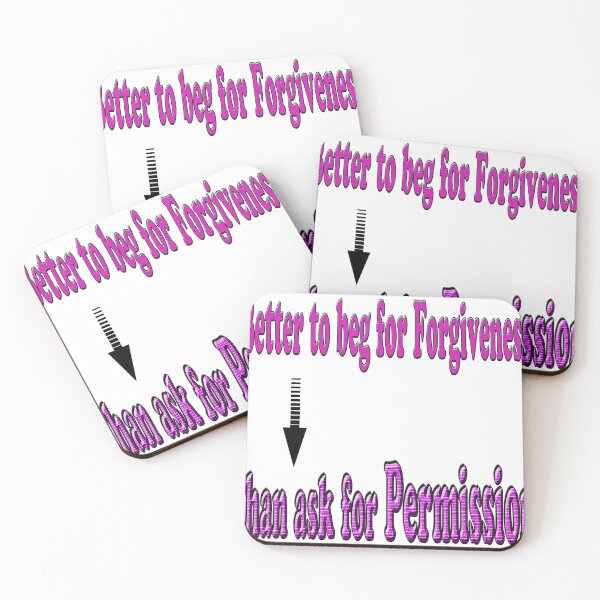 Item preview, Better to beg for Forgiveness designed and sold by Huskyyy Designs.