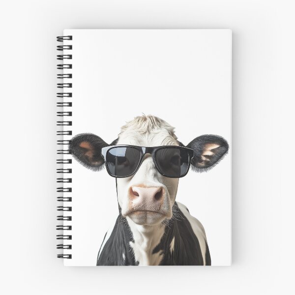 Item preview, Funny cool Dairy Cow wearing sunglasses designed and sold by LazyOwlStore.
