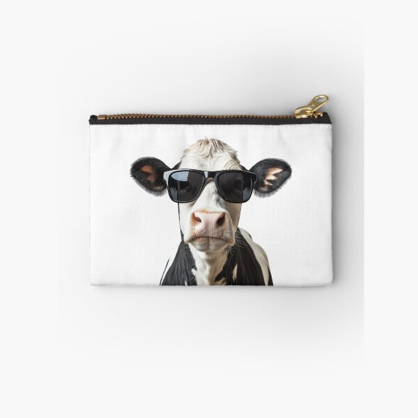 Item preview, Funny cool Dairy Cow wearing sunglasses designed and sold by LazyOwlStore.
