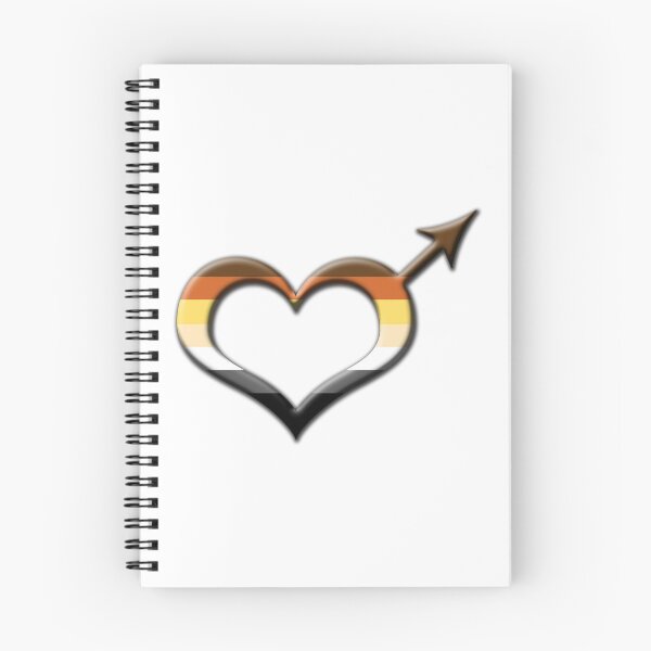 Item preview, Heart-Shaped Gay Bear Pride Male Gender Symbol designed and sold by LiveLoudGraphic.
