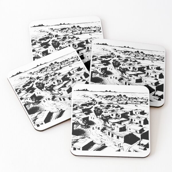 Item preview, Middle East Village Iraq Afghan Baghdad Town Rural House designed and sold by inkoutninja.
