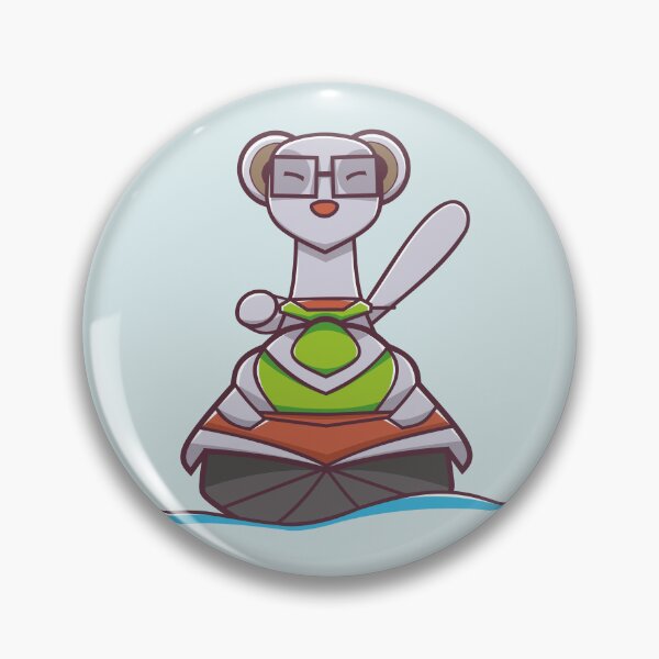 Item preview, Playing Jetsky Cartoon designed and sold by Alsiq Creativeart.