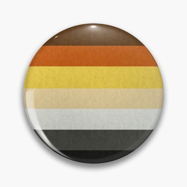 Item preview, Gay Bear Pride Flag Colored Background  designed and sold by LiveLoudGraphic.