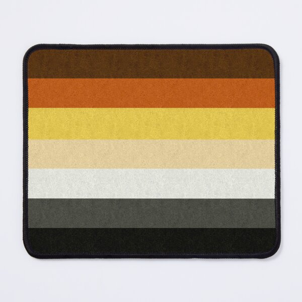Item preview, Gay Bear Pride Flag Colored Background  designed and sold by LiveLoudGraphic.