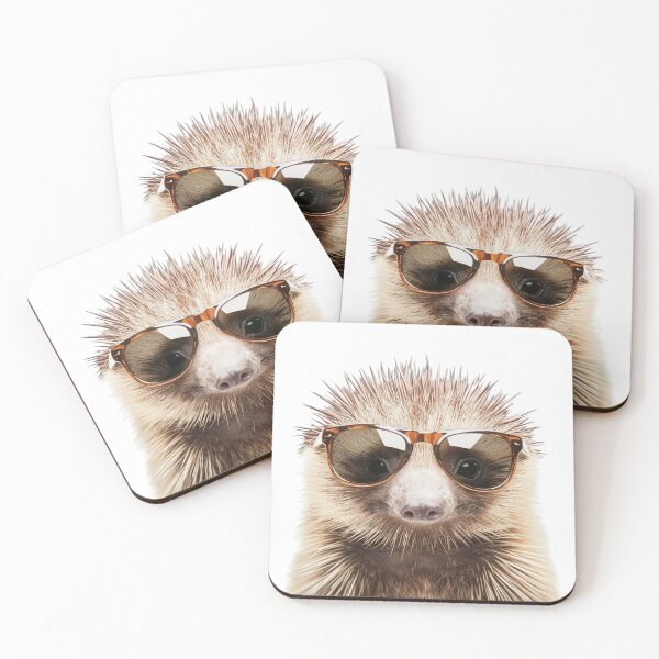 Item preview, Funny cool Echidna wearing sunglasses designed and sold by LazyOwlStore.