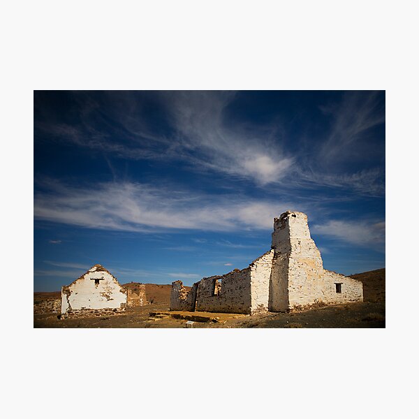 Old Peake Ruins Photographic Print