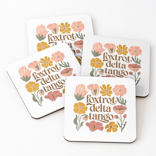 Item preview, Foxtrots Deltas Tangos Boho Floral designed and sold by Dreamy-Scenes.