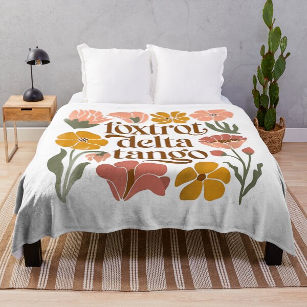 Item preview, Foxtrots Deltas Tangos Boho Floral designed and sold by Dreamy-Scenes.