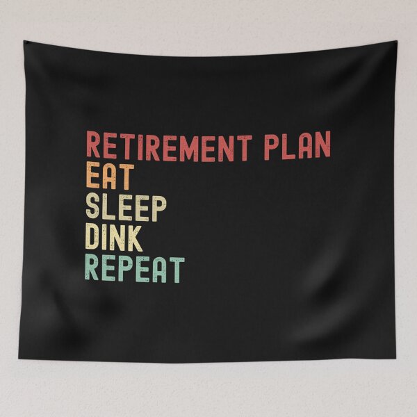 Item preview, Pickleball Retirement Plan designed and sold by Nextlevellife.