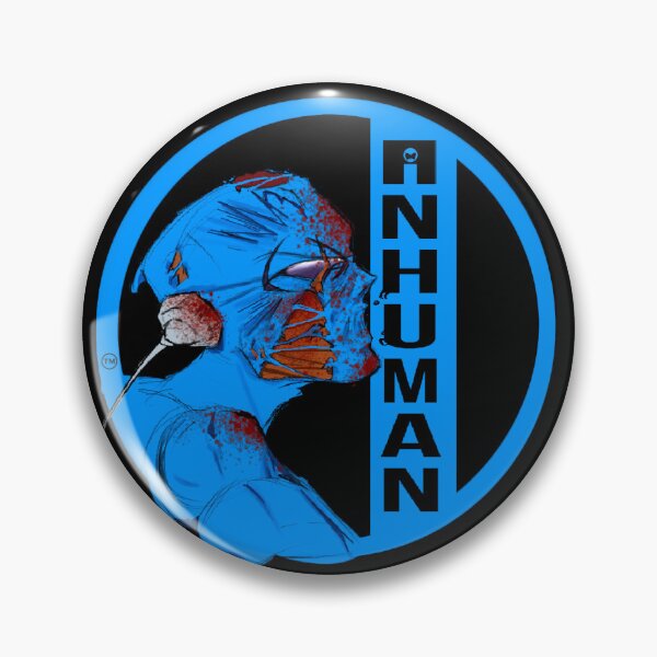 Item preview, INHUMAN Logo (Black) designed and sold by sladehasnosignal.
