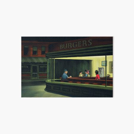Item preview, night burgers designed and sold by sophiavinegar.