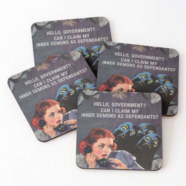 Item preview, Can I Claim My Inner Demons as Dependants? designed and sold by TakeMyPlantsOff.