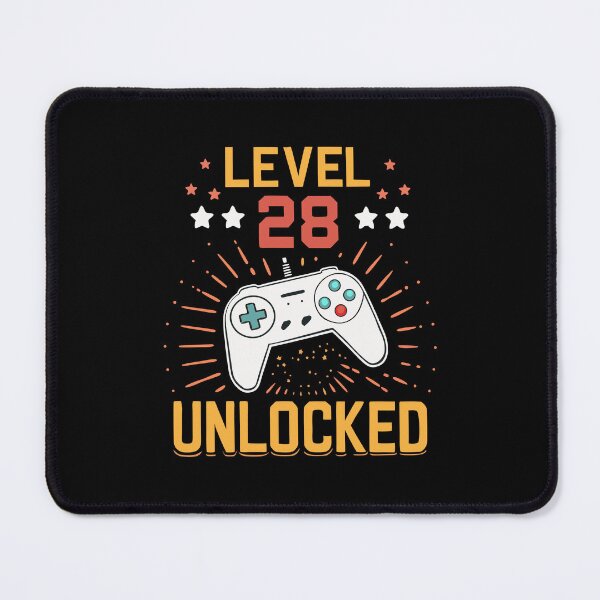 Item preview, Level 28 Unlocked – Gaming Milestone Design designed and sold by ThatBBStore.