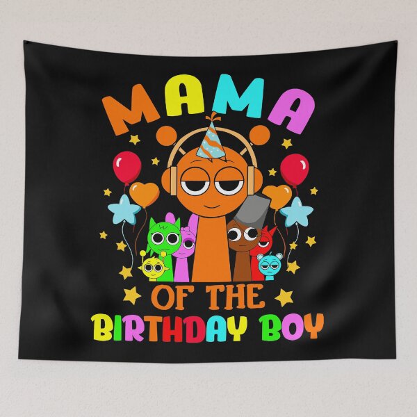 Item preview, Mama Of The Birthday Boy Sprunki Birthday  designed and sold by TreArtiveMinde.