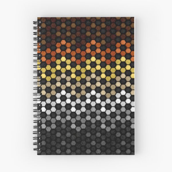 Item preview, Seamless Football Pattern in Gay Bear Pride Flag Colors designed and sold by LiveLoudGraphic.