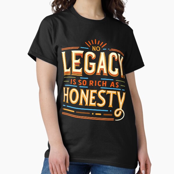 Item preview, No legacy is so rich as honesty, typography designed and sold by maxmaj.