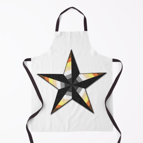 Item preview, Bear Pride Flag Colored Nautical Star designed and sold by LiveLoudGraphic.