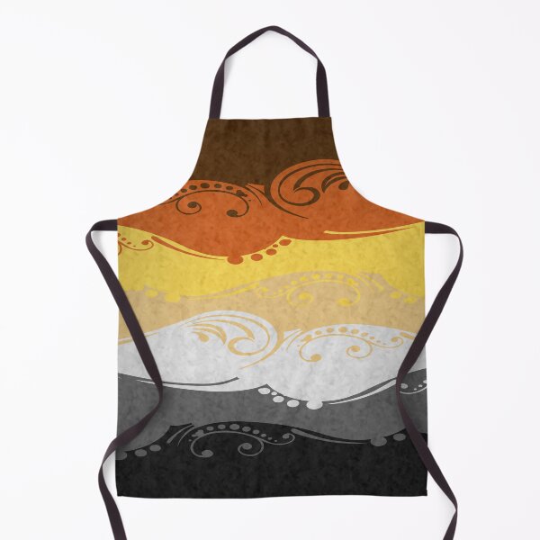 Item preview, Fancy Swooped and Swirled Gay Bear Pride Flag Background designed and sold by LiveLoudGraphic.