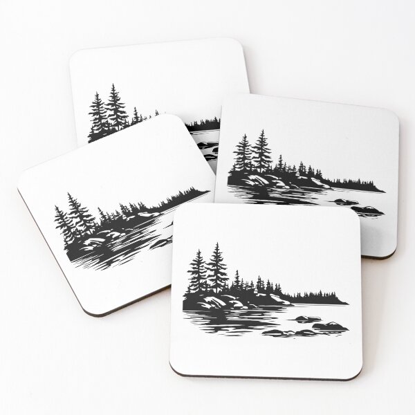 Item preview, Isle Royale National Park Lake Superior Michigan Island designed and sold by inkoutninja.