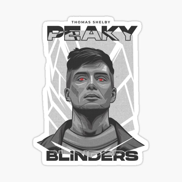 Item preview, Vector Portrait Art | Thomas Shelby - Peaky Blinders designed and sold by Ombom Project.