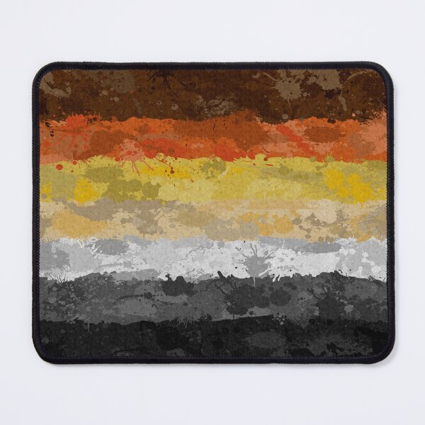 Item preview, Bear Paint Splatter Flag designed and sold by LiveLoudGraphic.