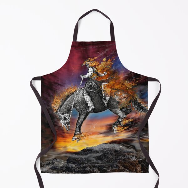 Item preview, Texas Ghost Rider Cowboy Demon Bronc Buster Rodeo designed and sold by oz10.