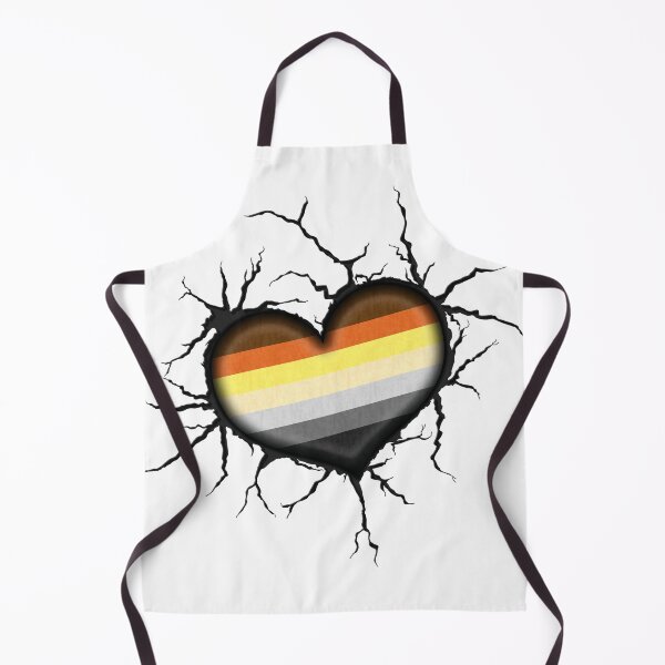 Item preview, Gay Bear Heart Thrown into Cracked surface designed and sold by LiveLoudGraphic.